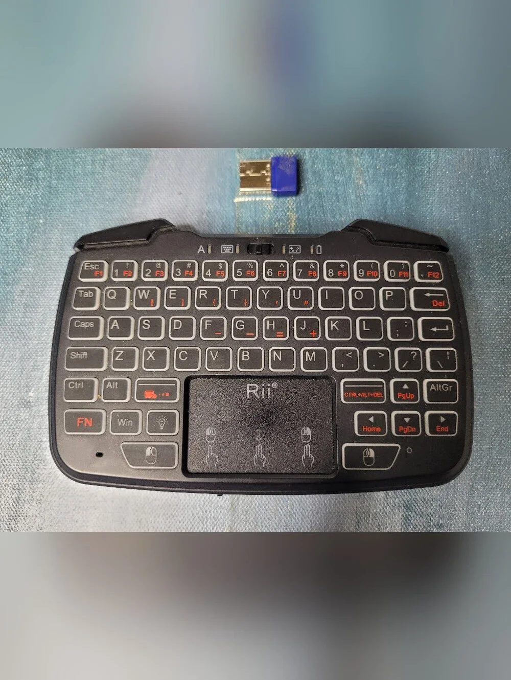 Rii RK707 3-in-1 multifuntional 2.4GHz Wireless Game Controller PS3 PC...
